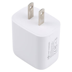 LZ - 215A+C 20W QC 3.0 USB + PD 3.0 USB - C / Type - C Fast Charging Travel Charger, US Plug, US Plug - ORIWHIZ