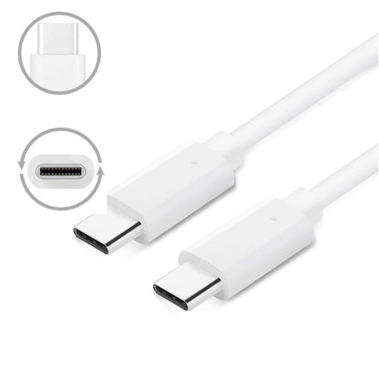 LZ - 715 20W PD + QC 3.0 Dual Ports Fast Charging Travel Charger with USB - C / Type - C to USB - C / Type - C Data Cable, US Plug, Type - C to Type - C Data Cable, US Plug - ORIWHIZ