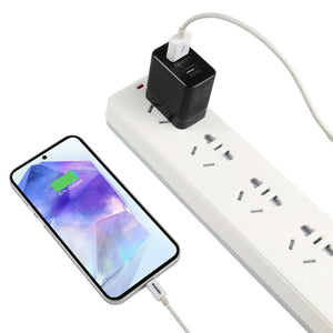 LZ - 728 QC 3.0 USB + PD 20W USB - C / Type - C Fast Travel Charger, US Plug, US Plug - ORIWHIZ