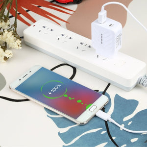 LZ - 822A+C PD 20W USB - C / Type - C + QC 3.0 USB Fast Travel Charger,, US Plug, EU Plug - ORIWHIZ