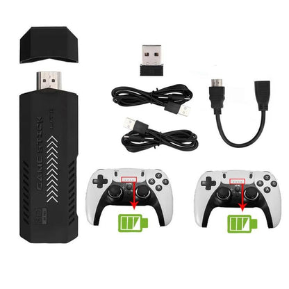 M10 Pro 4K TV Game Player 3D HD Retro Video Game Console, 64G With Wired Controller, 128G With Wired Controller, 256G With Wired Controller, 64G With Charged Controller, 128G With Charged Controller, 256G With Charged Controller - ORIWHIZPocket ConsolePocket Console & AccessoriesToys & Hobbies