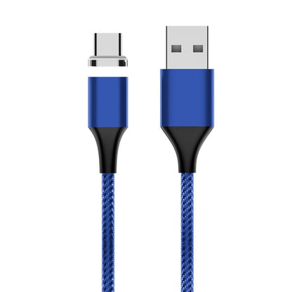 M11 5A USB to USB - C / Type - C Nylon Braided Magnetic Data Cable, Cable Length: 2m, USB - C / Type - C - ORIWHIZ