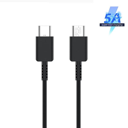 M135 45W USB - C / Type - C Port Fast Charger with 5A Type - C to Type - C Cable, UK Plug, UK Plug + Type - C Cable - ORIWHIZ