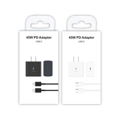 M135 45W USB - C / Type - C Port Fast Charger with 5A Type - C to Type - C Cable, US Plug, US Plug + Type - C Cable - ORIWHIZ