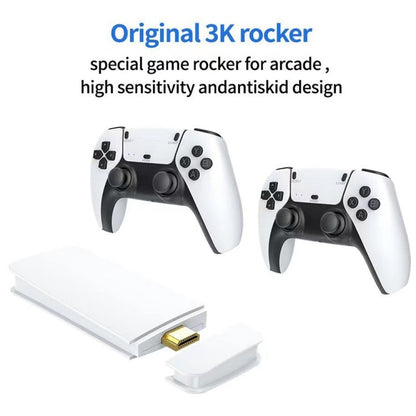 M15 HDMI HD 4K TV Dual Handle Game Console, M15 32G 10000 Games, M15 64G 20000 Games, M15 128G 30000 Games - ORIWHIZPocket ConsolePocket Console & AccessoriesToys & Hobbies