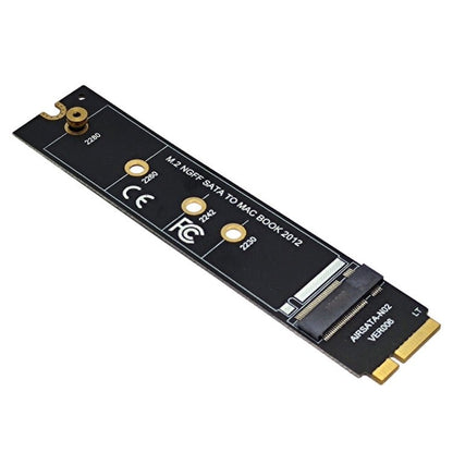 M.2 NGFF SATA To MAC SSD Adapter Riser Card For MacBook Air 2012 A1465 A1466, Long Type, With Screwdriver - ORIWHIZ