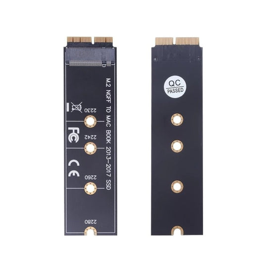 M.2 PCIE NVME SSD to Mac Book Air Pro 2013 - 2017 SSD Hard Drive Adapter Board For A1465 A1466 A1398 A1502, M.2 PCIE NVME SSD to SSD - ORIWHIZ