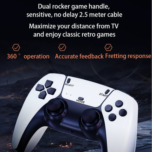 M8 Pro Y3Lite U8 Plus For PS1 2.4G Wireless Dual Gamepad - ORIWHIZANBERNICPocket ConsolePocket Console & Accessories