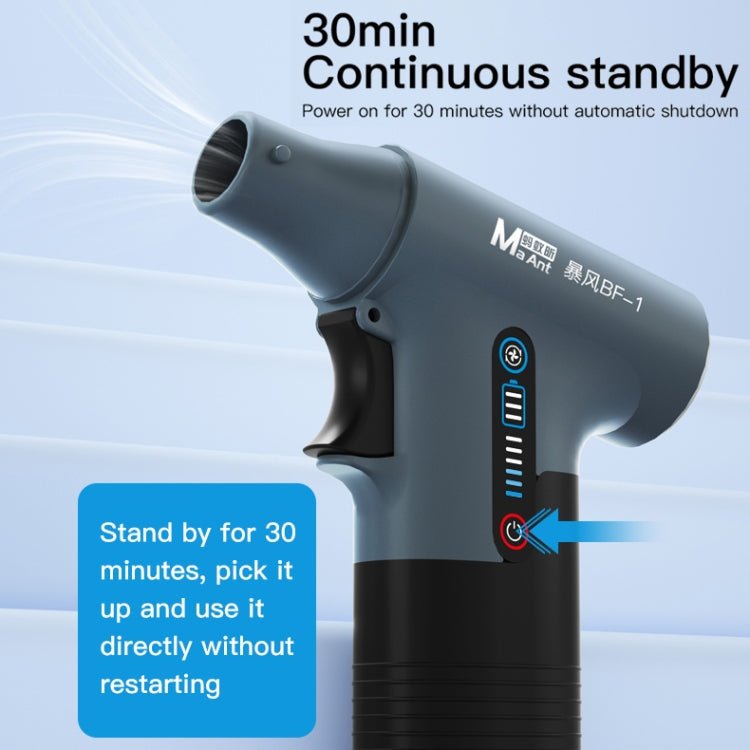 MaAnt BF - 1 Multi - Functional Suction Blowing Turbine Remove Dust Fan, BF - 1 - ORIWHIZ