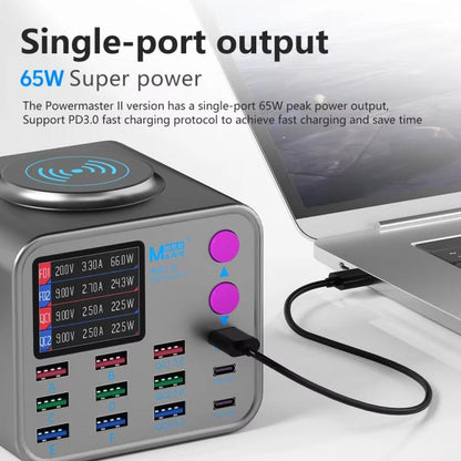 MaAnt DianBa No.2 USB Multi - port Mobile Phone Repair Desktop Charging Station, DianBa No.2, EU Plug - ORIWHIZ
