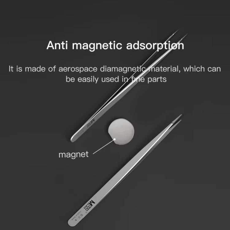 MaAnt Hand - Polished Non - Magnetic Stainless Steel Tweezers, A, K - ORIWHIZ