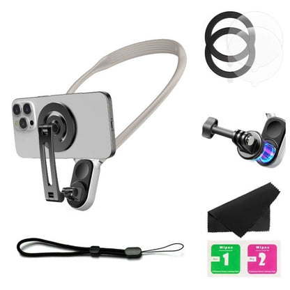 Magnetic Hanging Neck Holder For Mobile Phones/Action Cameras - ORIWHIZDJI & Insta360 AccessoriesDJI Mount & HolderOther DJI Accessories