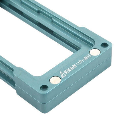 Magnetic LCD Screen Frame Bezel Pressure Holding Mold Clamp Mold For iPhone 11 Pro Max, For IP11 Pro Max (Magnetic) - ORIWHIZ