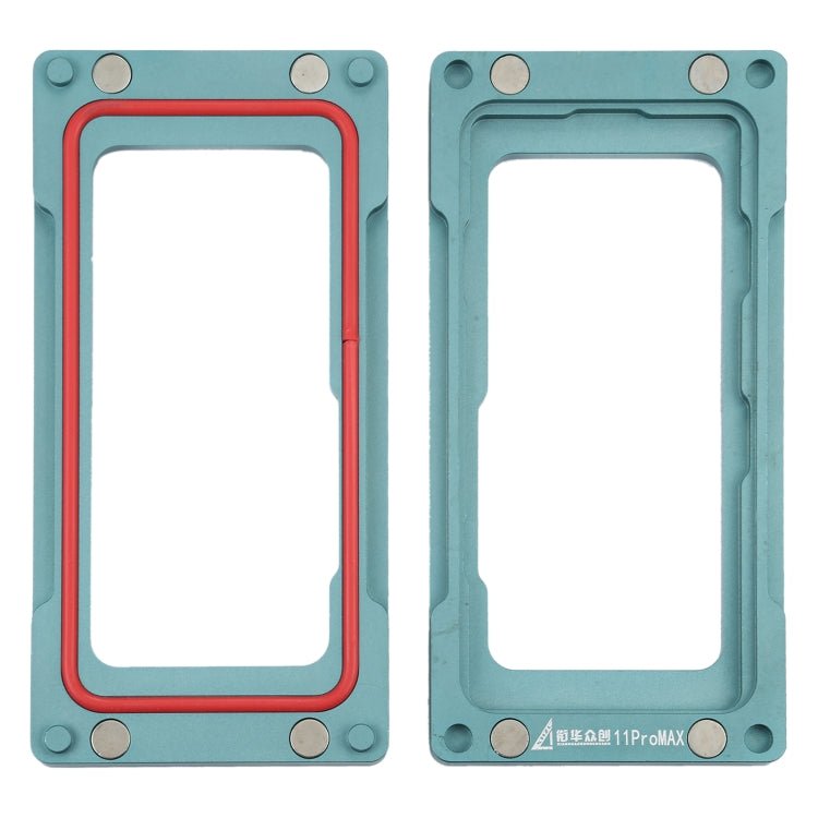 Magnetic LCD Screen Frame Bezel Pressure Holding Mold Clamp Mold For iPhone 11 Pro Max, For IP11 Pro Max (Magnetic) - ORIWHIZ