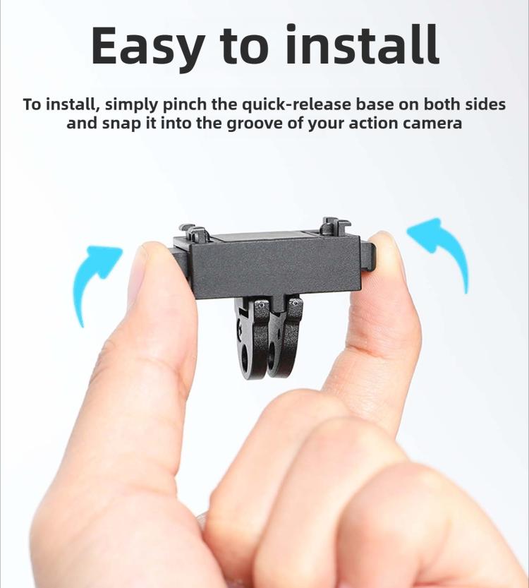 Magnetic Quick Release Metal Base, For Insta360 X4 Air, Quick Release Metal Base - ORIWHIZDJI & Insta360 AccessoriesInsta360 X SeriesMounts