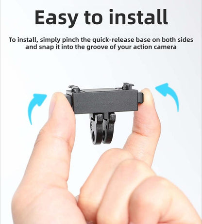 Magnetic Quick Release Metal Base, For Insta360 X4 Air, Quick Release Metal Base - ORIWHIZDJI & Insta360 AccessoriesInsta360 X SeriesMounts