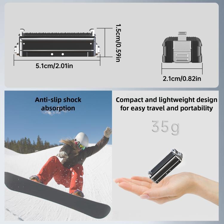 Magnetic Quick Release Thumb Camera Extension Adapter, Magnetic Quick Release Base - ORIWHIZDJI & Insta360 AccessoriesInsta360 GO SeriesMounts