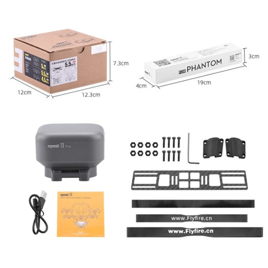 مظلة مانتي 3 بلس لطائرات DJI Phantom 2/3/4، تُحسّن السلامة وتُبطئ سرعة السقوط، من ملحقات DJI Phantom الأصلية، ملحقات DJI وInsta360 لسلسلة DJI Phantom.