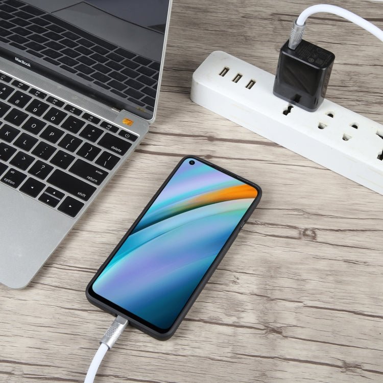 Mech Series 120W USB - C / Type - C to USB - C / Type - C Metal Plug Silicone Fast Charging Data Cable, Length: 1.2m, Type - C, 1.2m Type - C to Type - C - ORIWHIZ