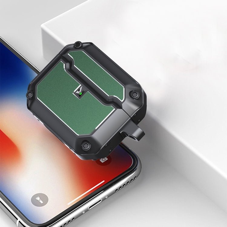 Mecha Hardware Earphone Protective Case with Hook, For AirPods 3, For AirPods 2 / 1, For AirPods Pro, For Samsung Galaxy Buds 2 / Buds Pro / Buds Live / Buds 2 Pro - ORIWHIZ