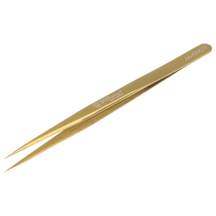 Mechanic AA King11 Straight Precision Stainless Steel Tweezers, Mechanic AA King11 - ORIWHIZ