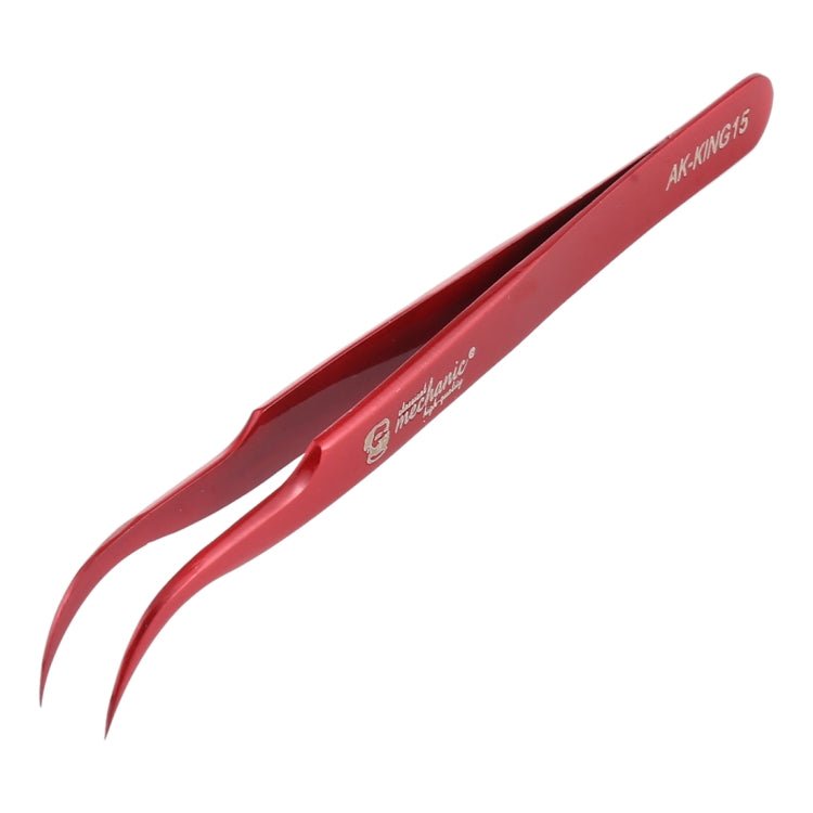 MECHANIC AK - KING15 Curved Tweezers High Tenacity Durable Tweezers, MECHANIC AK - KING15 - ORIWHIZ
