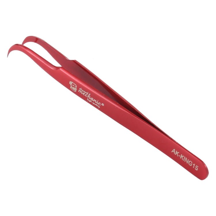 MECHANIC AK - KING15 Curved Tweezers High Tenacity Durable Tweezers, MECHANIC AK - KING15 - ORIWHIZ