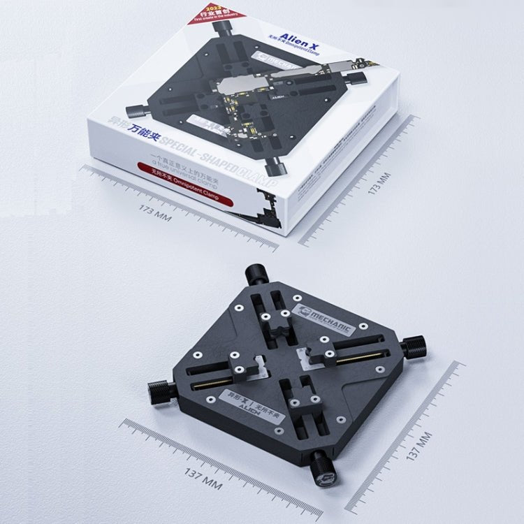 Mechanic Alien Special - Shaped - X 360 Rotation Universal Motherboard Fixture, Mechanic Alien X - ORIWHIZ