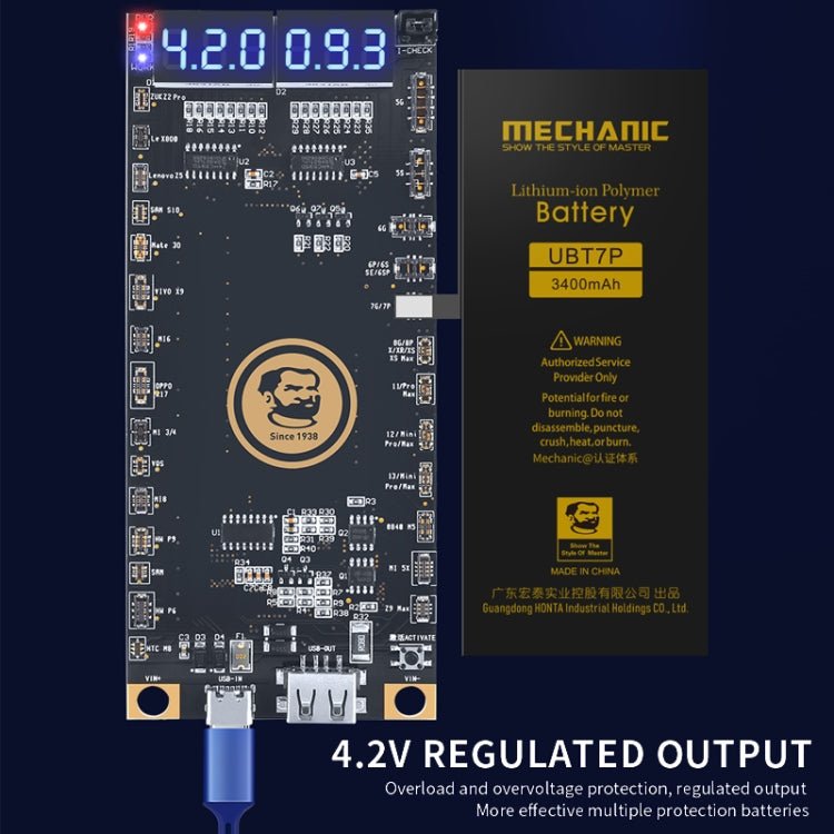 Mechanic BA27 Battery Activation Detection Board For iPhone 5 - 13 Pro Max / Android Phone, Mechanic BA27 - ORIWHIZ