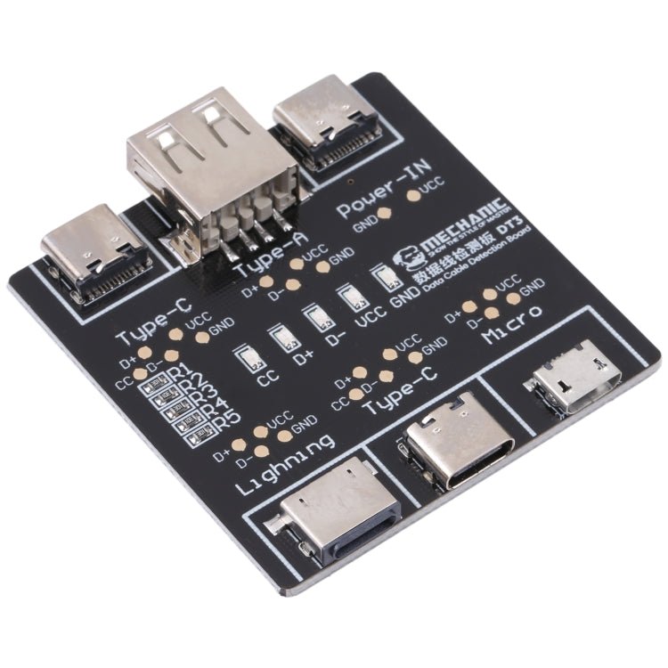 MECHANIC DT3 USB Data Cable Detection Board Short Circuit On - Off Switching Tester, DT3 Tester - ORIWHIZ