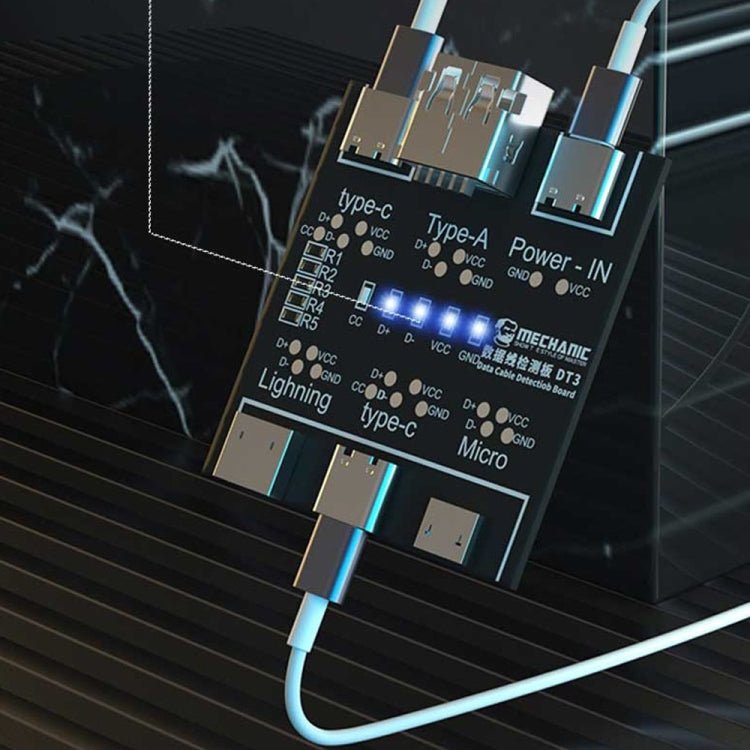 MECHANIC DT3 USB Data Cable Detection Board Short Circuit On - Off Switching Tester, DT3 Tester - ORIWHIZ