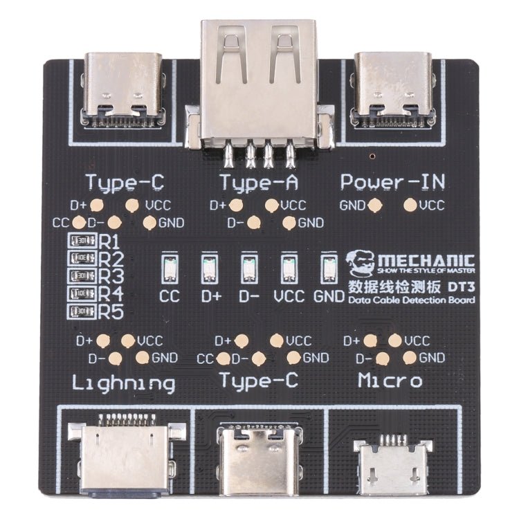 MECHANIC DT3 USB Data Cable Detection Board Short Circuit On - Off Switching Tester, DT3 Tester - ORIWHIZ