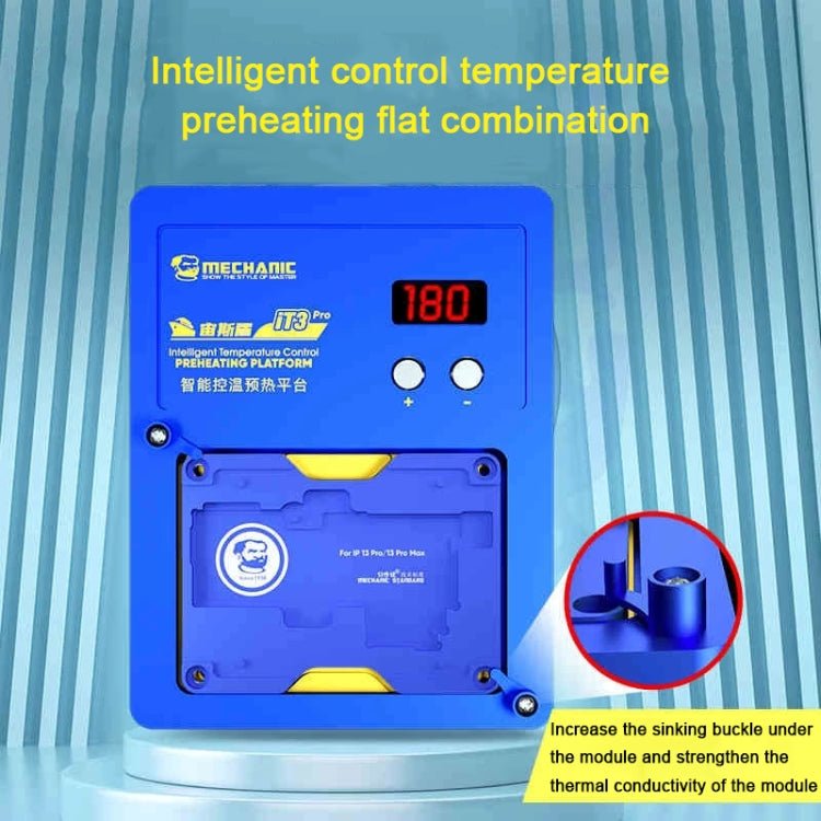 MECHANIC iT3 PRO Intelligent Temperature Control Preheating Platform,EU Plug, iT3 PRO (US Plug), iT3 PRO (EU Plug) - ORIWHIZ