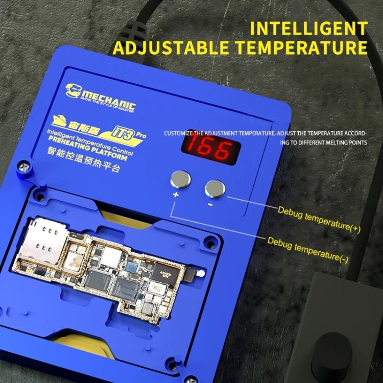 MECHANIC iT3 PRO Intelligent Temperature Control Preheating Platform,EU Plug, iT3 PRO (US Plug), iT3 PRO (EU Plug) - ORIWHIZ