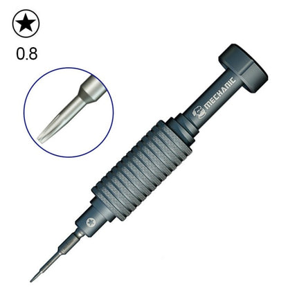 MECHANIC Mortar Mini iShell Five Star 0.8mm Phone Repair Precision Screwdriver, Five Star 0.8 - ORIWHIZ