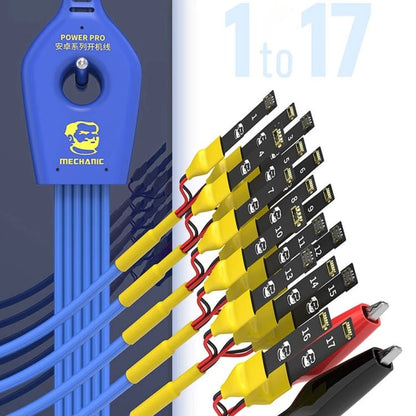 Mechanic Power Pro 17 in 1 Mobile Phone Power Supply Test Cable for Android, Power Pro 17 in 1 - ORIWHIZ