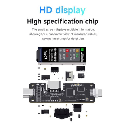 Mechanic T - 824 Type - C to Lightning High Precision Digital Display Tail Insertion Tester - ORIWHIZ