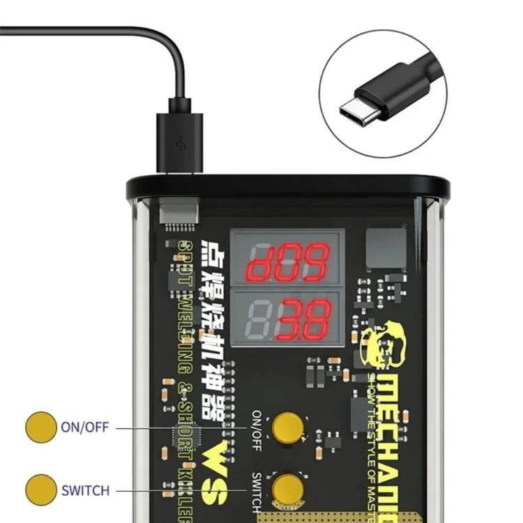 Mechanic WS ONE Battery Pulse Welding Short Killer - ORIWHIZ