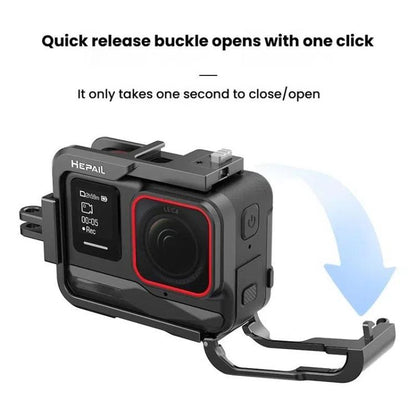 Metal Rabbit Cage Camera Frame Accessories, For Insta360 Ace HEPAIL AC - 25, For Insta360 Ace Pro HEPAIL AC - 26 - ORIWHIZDJI & Insta360 AccessoriesHEPAILInsta360 Ace Series
