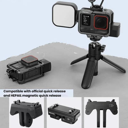 Metal Rabbit Cage Camera Frame Accessories, For Insta360 Ace HEPAIL AC - 25, For Insta360 Ace Pro HEPAIL AC - 26 - ORIWHIZDJI & Insta360 AccessoriesHEPAILInsta360 Ace Series