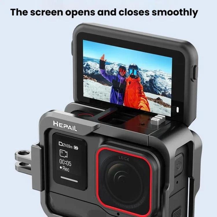 Metal Rabbit Cage Camera Frame Accessories, For Insta360 Ace HEPAIL AC - 25, For Insta360 Ace Pro HEPAIL AC - 26 - ORIWHIZDJI & Insta360 AccessoriesHEPAILInsta360 Ace Series
