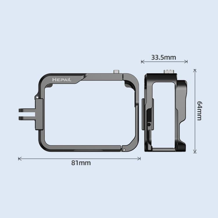 Metal Rabbit Cage Camera Frame Accessories, For Insta360 Ace HEPAIL AC - 25, For Insta360 Ace Pro HEPAIL AC - 26 - ORIWHIZDJI & Insta360 AccessoriesHEPAILInsta360 Ace Series