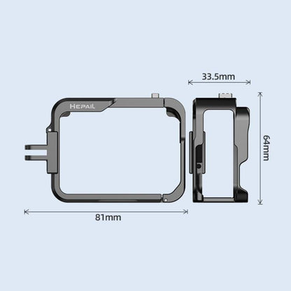 Metal Rabbit Cage Camera Frame Accessories, For Insta360 Ace HEPAIL AC - 25, For Insta360 Ace Pro HEPAIL AC - 26 - ORIWHIZDJI & Insta360 AccessoriesHEPAILInsta360 Ace Series