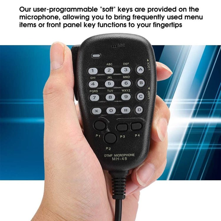 MH - 48A6J DTMF Microphone for Yaesu MH - 48A6J FT - 7800R FT - 8800 FT - 8900R Radio - ORIWHIZConsumer ElectronicsWalkie TalkieWalkie Talkie Microphones & Headsets