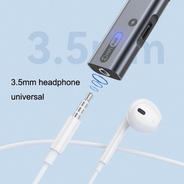 MH339A Type - c / USB - c Adapter Cable Mobile Phone Live Audio Charging Cable, MH339A (Gray), MH339A (Black) - ORIWHIZ