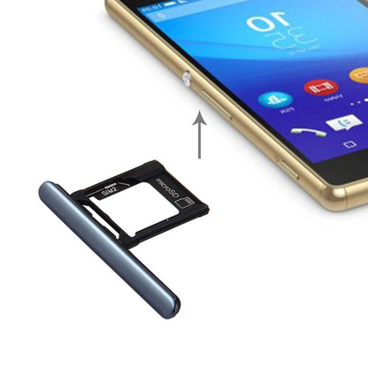 Micro SD / SIM Card Tray + Card Slot Port Dust Plug for Sony Xperia XZ Premium (Dual SIM Version), For Xperia XZP Dual SIM, For XZP Dual SIM - ORIWHIZ