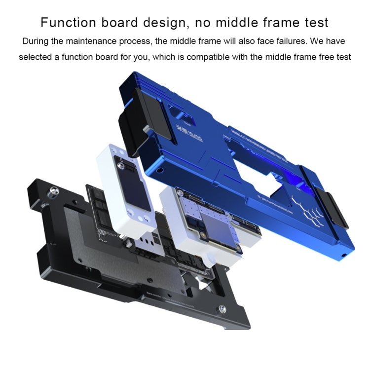 MiJing C17 Main Board Function Testing Fixture For iPhone X / XS / XS Max, MiJing C17 - ORIWHIZ