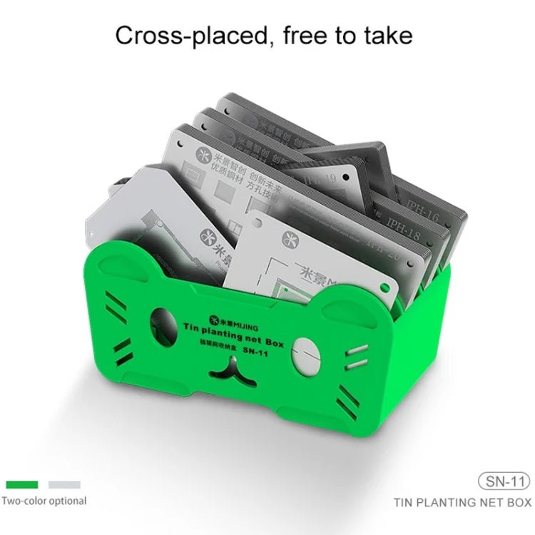 Mijing SN - 11 Reballing Stencil Storage Box - ORIWHIZ