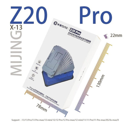 MiJing Z20 Pro For iPhone X - 13 Pro Max 14 in 1 Middle Layer Motherboard Reballing Soldering Platform, MiJing Z20 Pro - ORIWHIZ