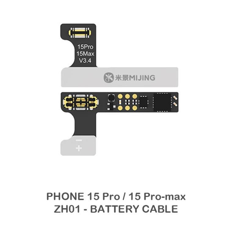 Mijing ZH01 Repair Programmer Battery External Cable, For iPhone 15 Pro / 15 Pro Max, For iPhone 15 / 15 Plus, For iPhone 14 / 14 Plus, For iPhone 14 Pro / 14 Pro Max - ORIWHIZ